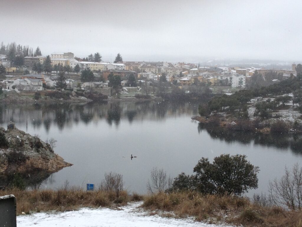 buitrago nevando